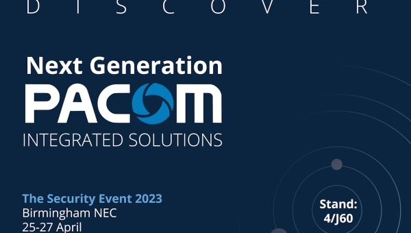 PACOM to preview its next generation integrated security management platform at The Security Event